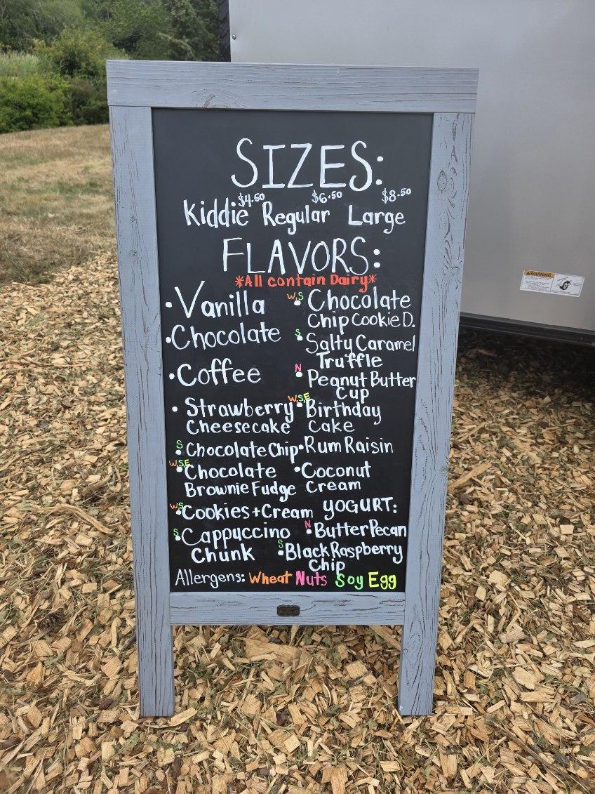 ice cream flavors